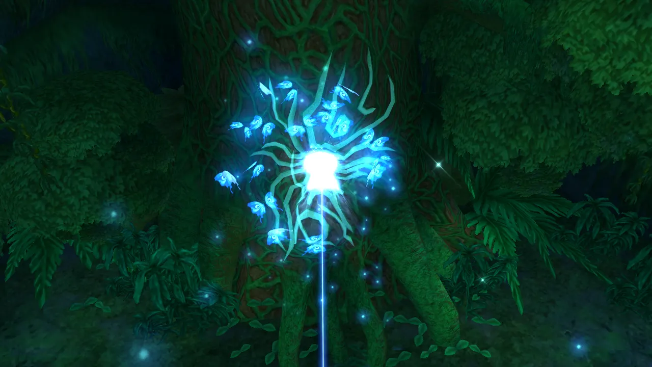 Deep Jungle Seal Keyhole Red Trinity Event